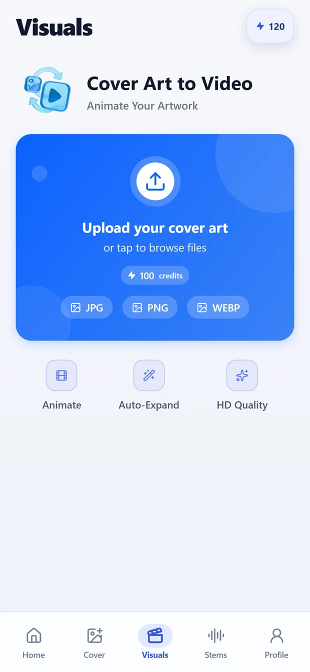 Turning a finished cover into a looping video inside BDRM