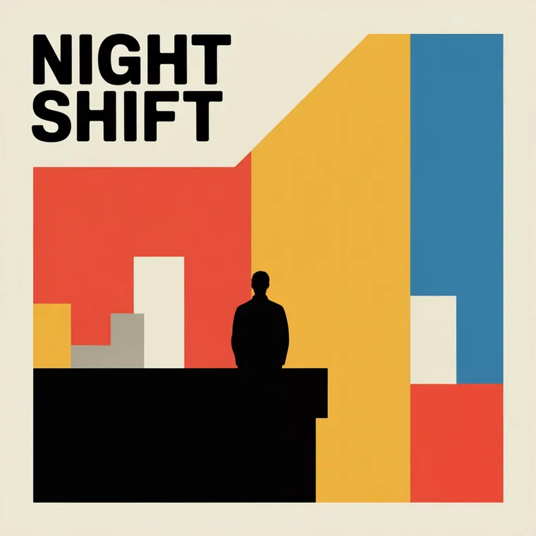 Cover art generated by BDRM in the Bauhaus style